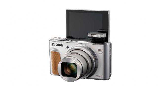 佳能推出40倍光学变焦、4K拍摄小型数码相机PowerShot SX740 HS
