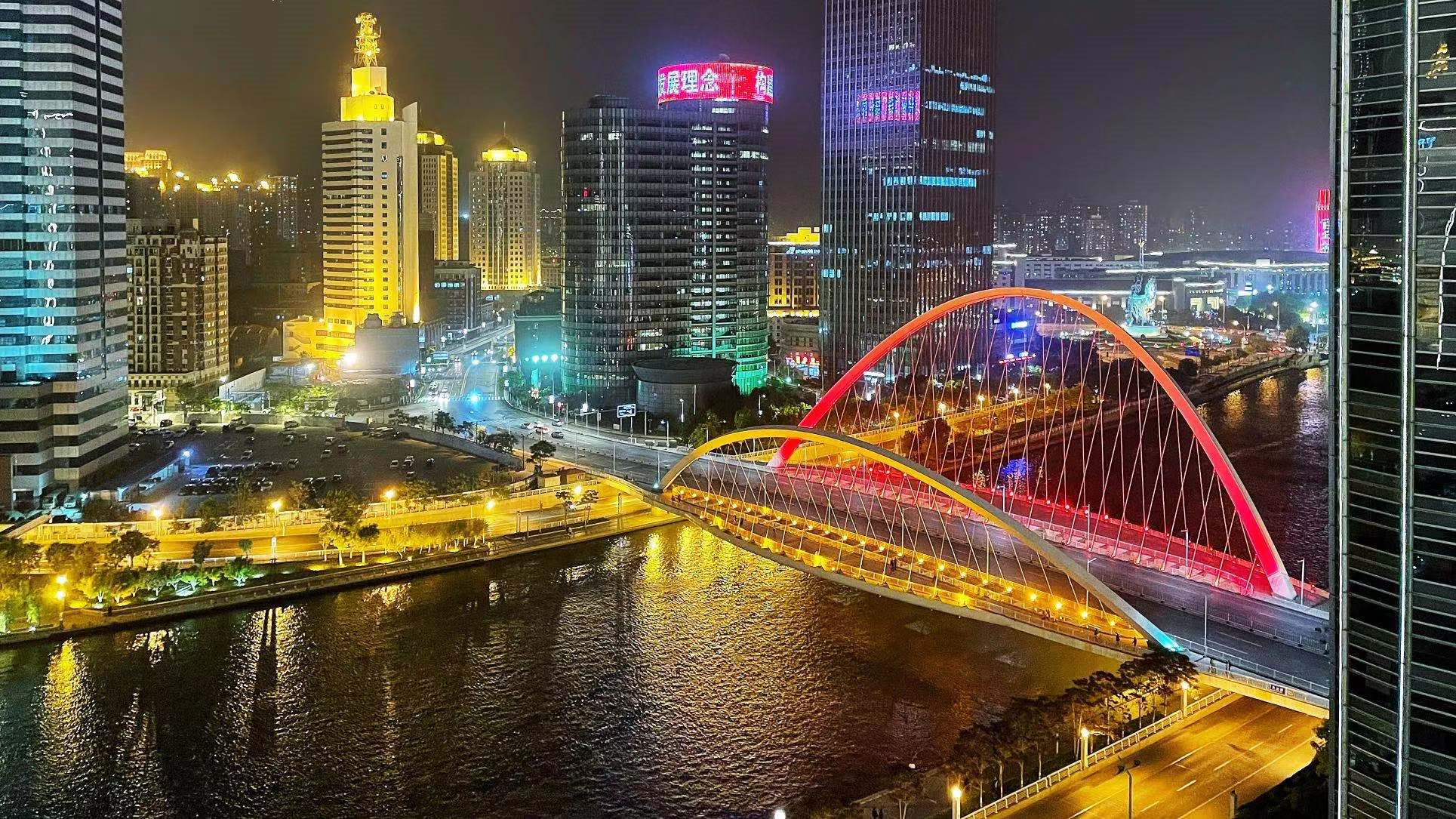 天津海河绝美的夜景出炉，拍摄技巧+机位分享