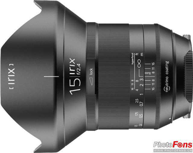Irix公司正式发布15mm f/2.4超广角镜头