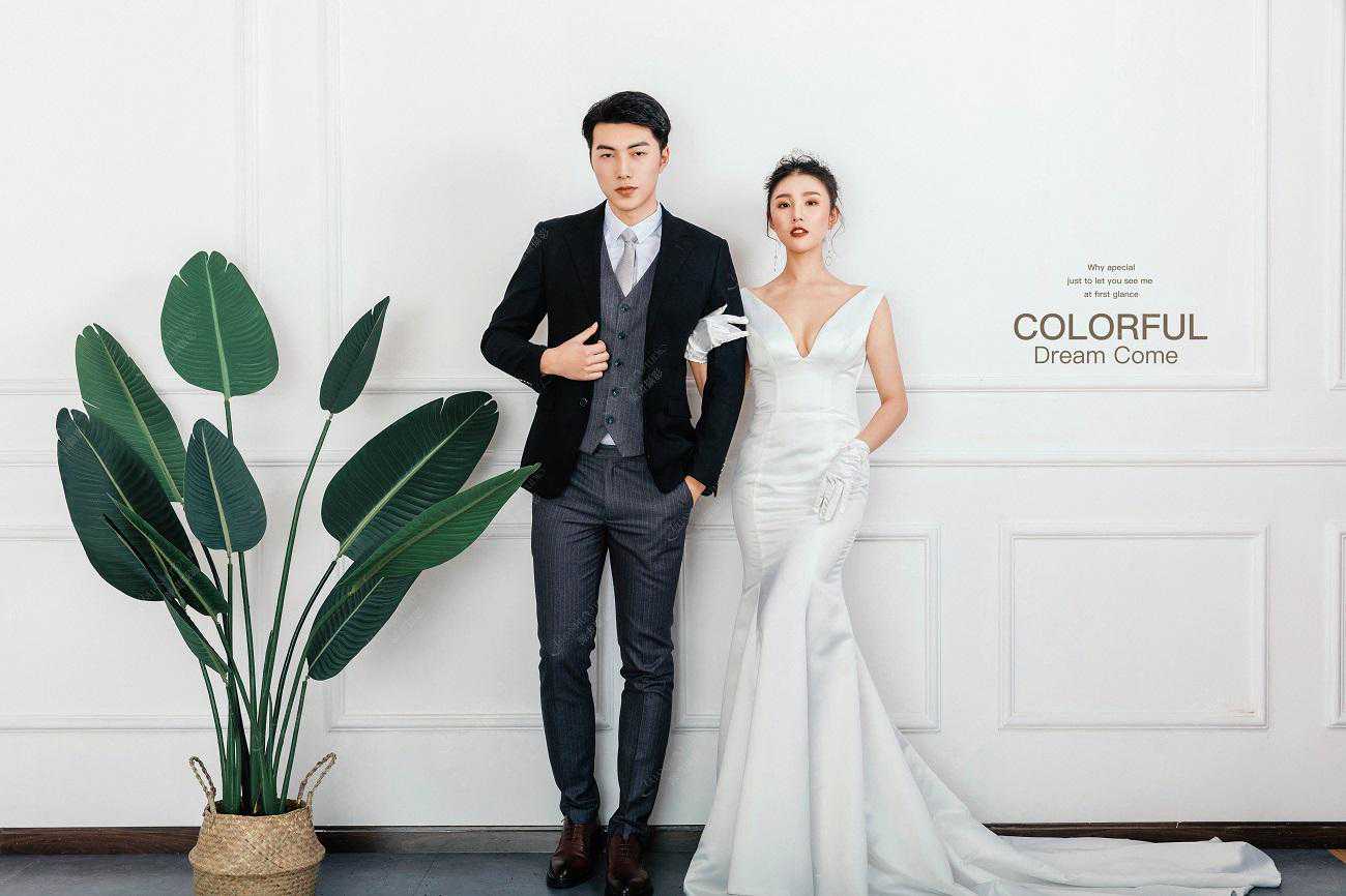 成都婚纱照，永不过时的极简婚纱照