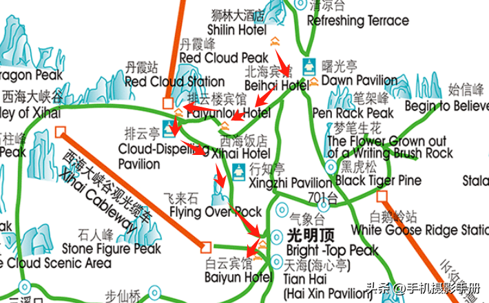 冬季黄山摄影3日游，最佳线路安排和拍摄机位分享