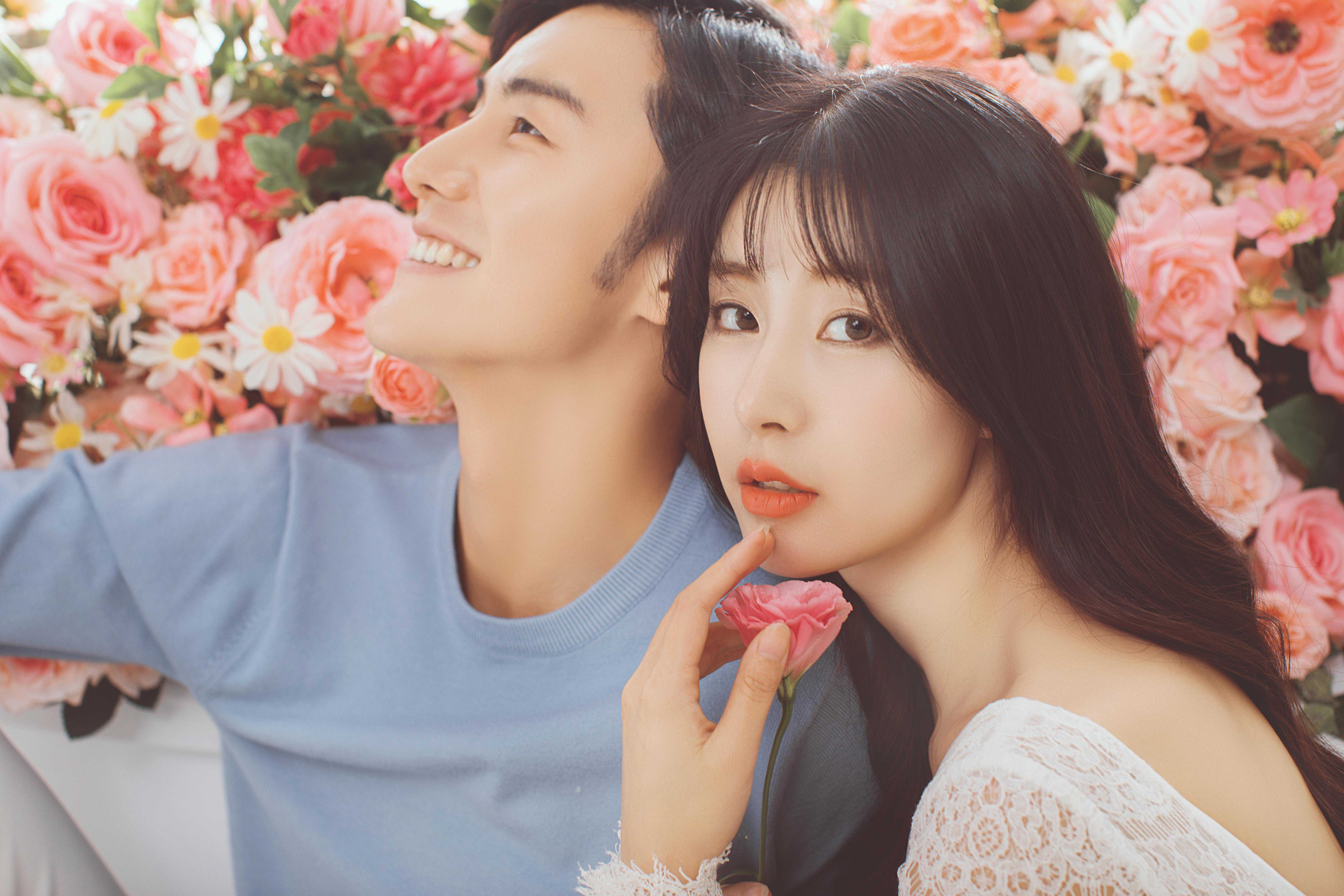 唯美丰满的韩式婚纱照